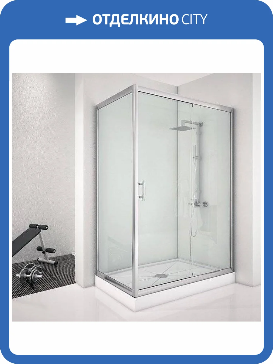 Душевой уголок Aquanet Alfa NAA1131 800х1500х2000 стекло прозрачное, профиль хром фото 6