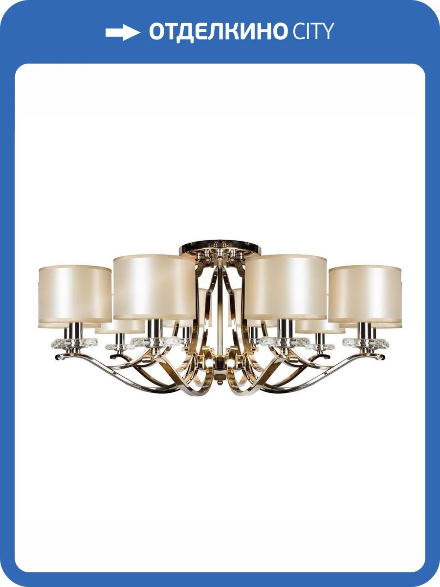Потолочная люстра iLamp London 88389/10 CR фото 4
