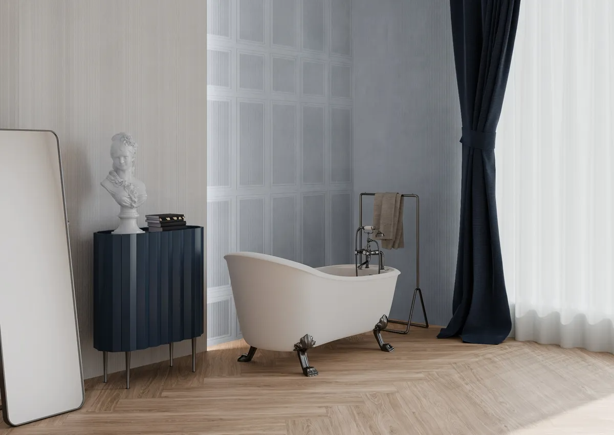 Керамическая плитка Metropol Haussmann R0003002 Concept Verde 40x120 фото 2