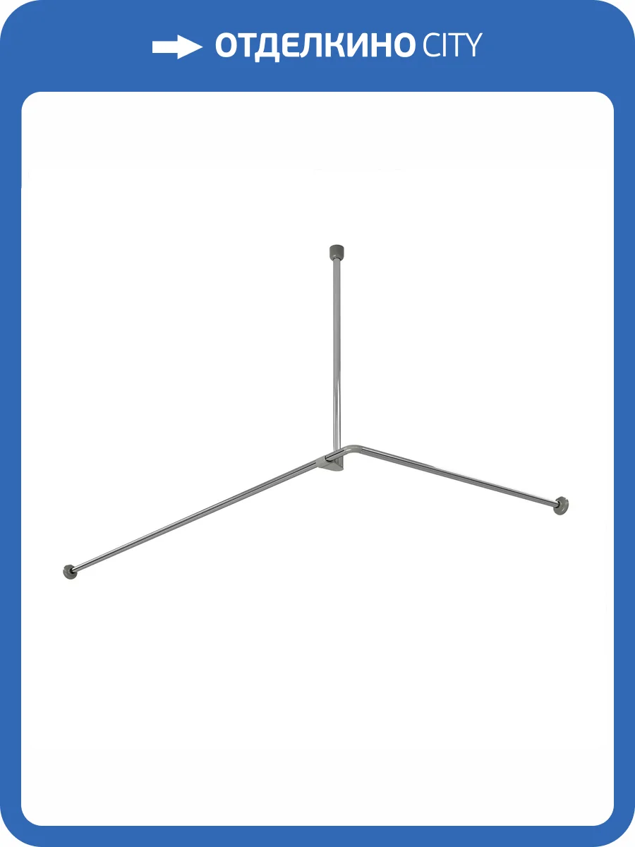 Карниз для ванной Wasserkraft Dinkel SC-469018 хром фото 7