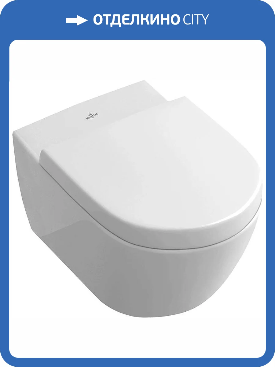 Чаша для унитаза подвесного Villeroy&Boch Subway 2.0 5614 R001 фото 9