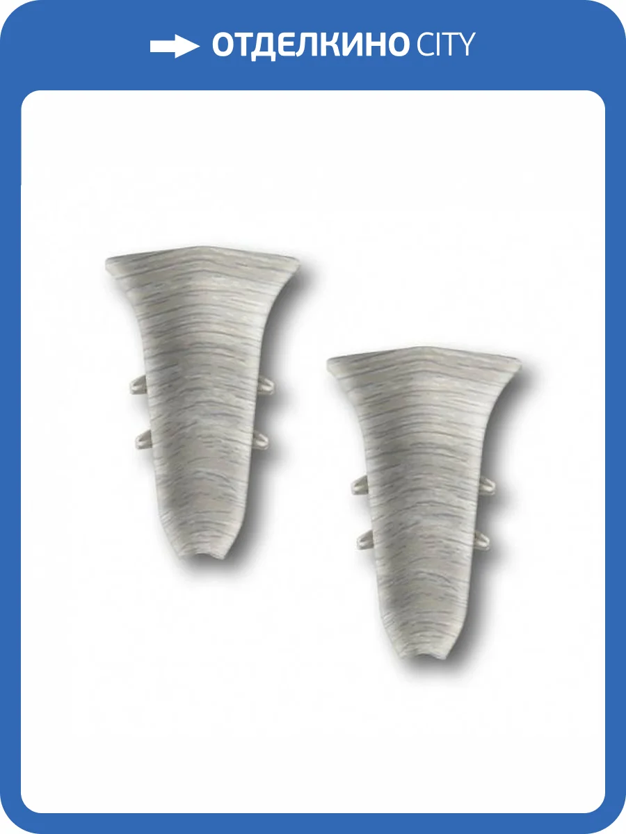 Внутренний угол Ideal Классик 70 253 Ясень Серый фото 3