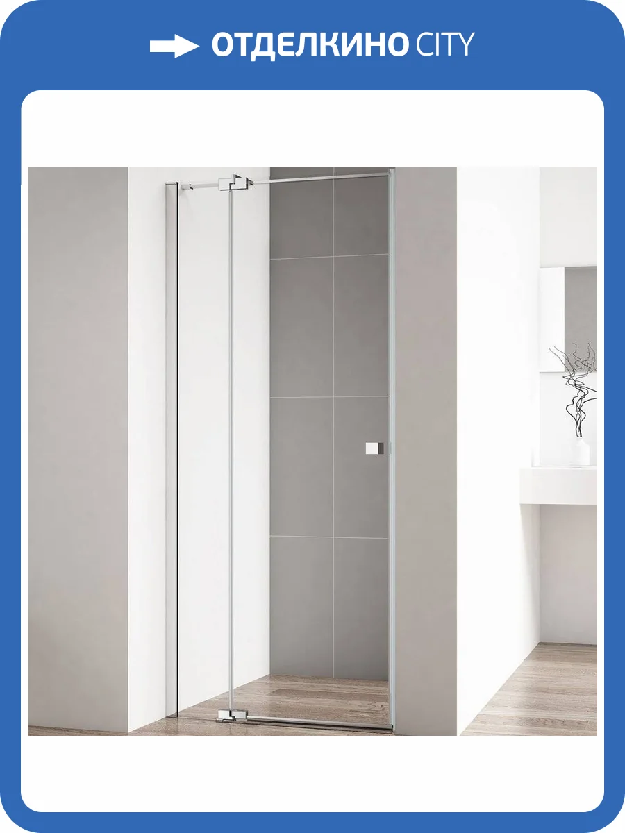 Душевая дверь в нишу Cezares Valvola B 1 100 C Cr фото 4