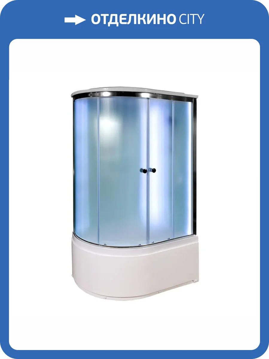 Душевая кабина AvaCan D512SRLED с подсветкой, 120x90x220 фото 14