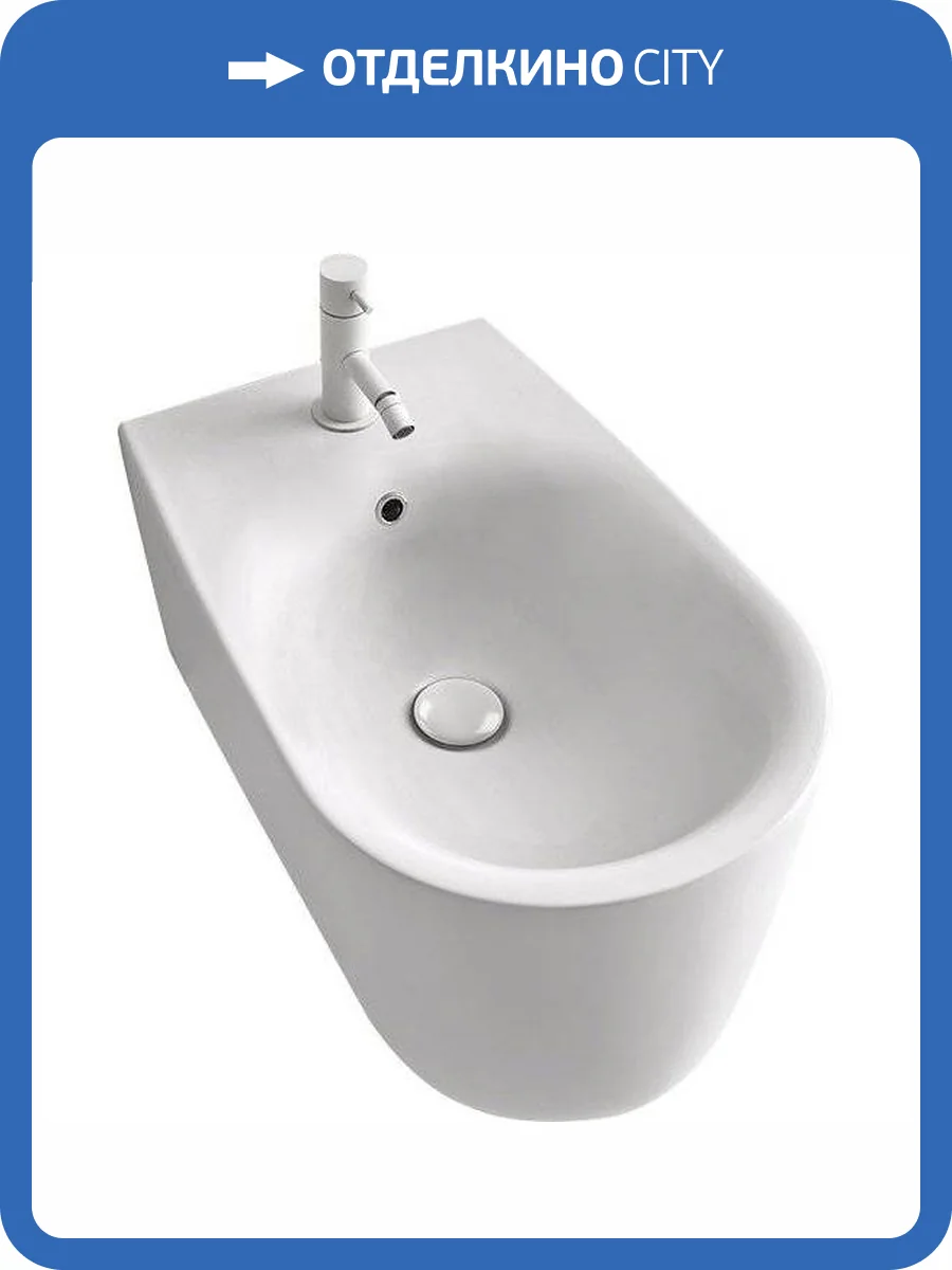 Биде подвесное Kerasan Nolita 532530 белое матовое фото 4