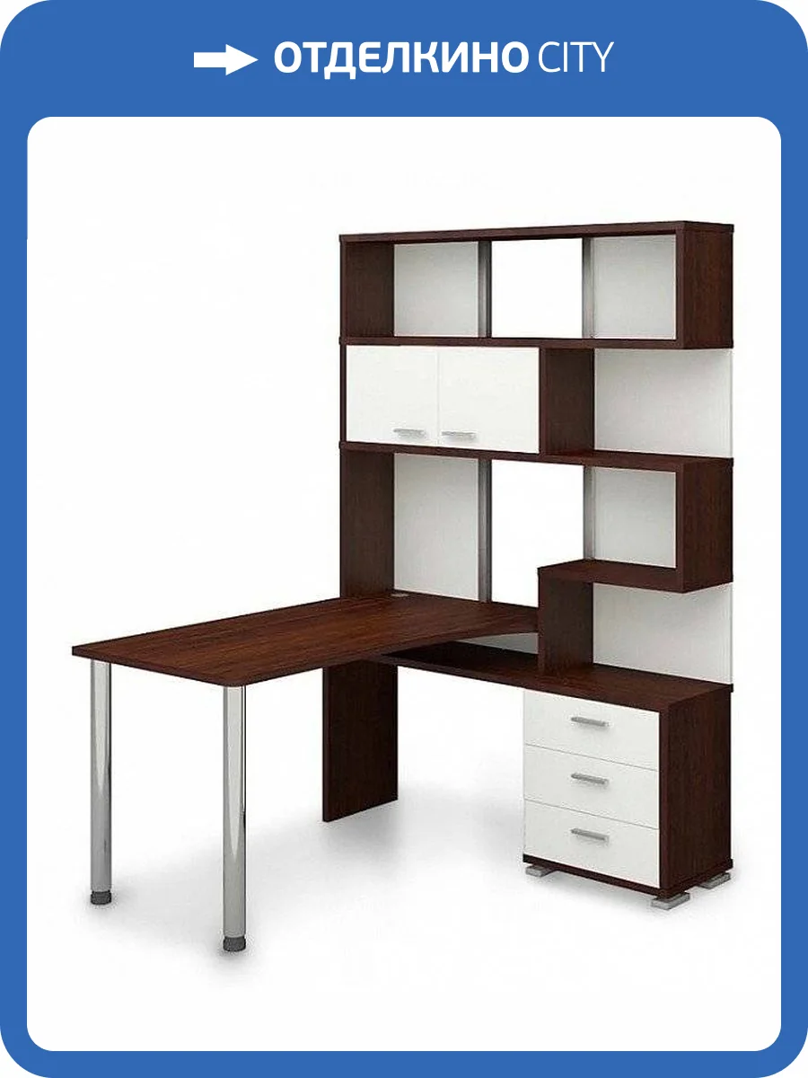 Стол компьютерный Merdes Домино MER_SR-420_150_VBEV-PRAV фото 4