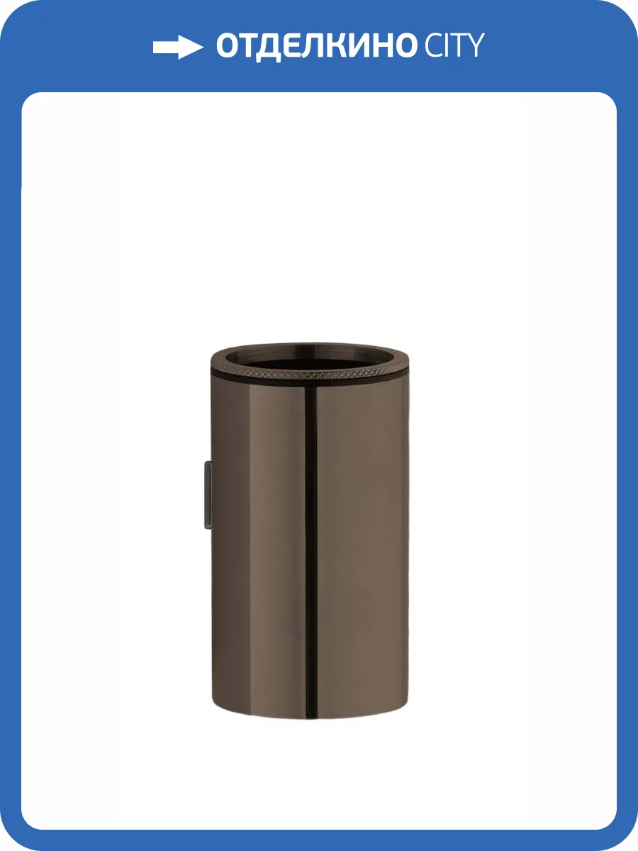 Стакан Boheme Uno 10974-SGM настенный Shine Gun Metall фото 3