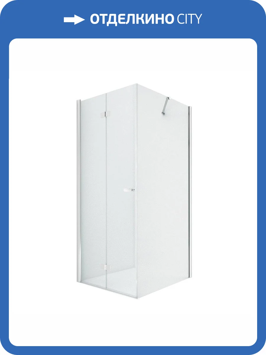 Душевое ограждение NEW TRENDY NEW SOLEO складные двери L 70x80x195 D-0147A/D-0087B (хром) фото 9