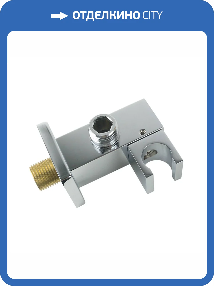 Держатель для душа Vincea VSC-41CH с подводом воды, хром фото 3