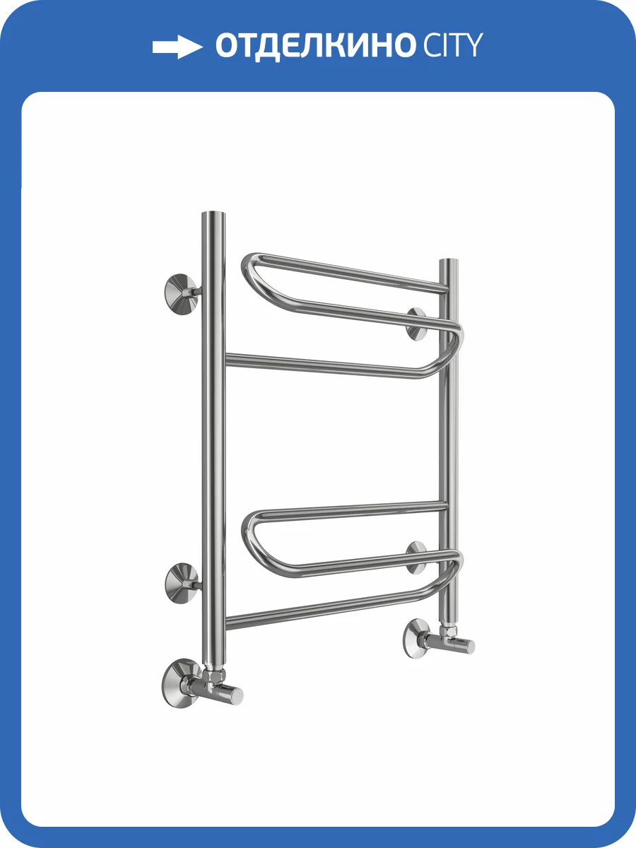 Полотенцесушитель Terminus Юпитер П6 50x60, водяной фото 4