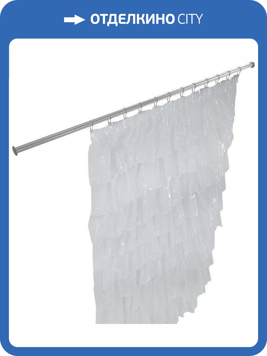 Карниз для ванны Aquanet прямой 170 фото 2