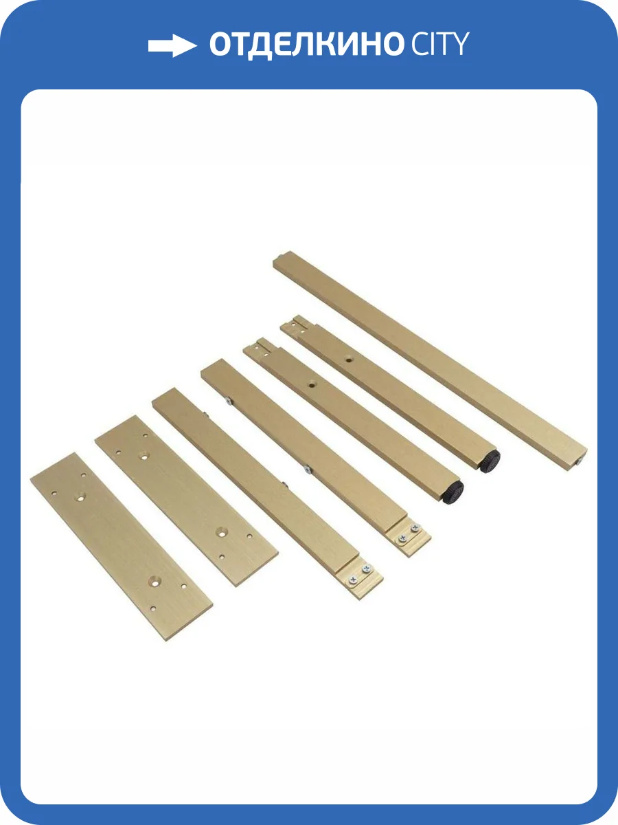 Ножки для мебели Allen Brau Reality 1.320A12.03 латунь браш фото 2