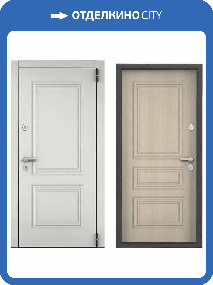 Входная стальная дверь Torex DELTA PP FDL-EI 60 3724217 ПВХ Ферро/ПВХ Лиственница крем 2000x880 фото 2