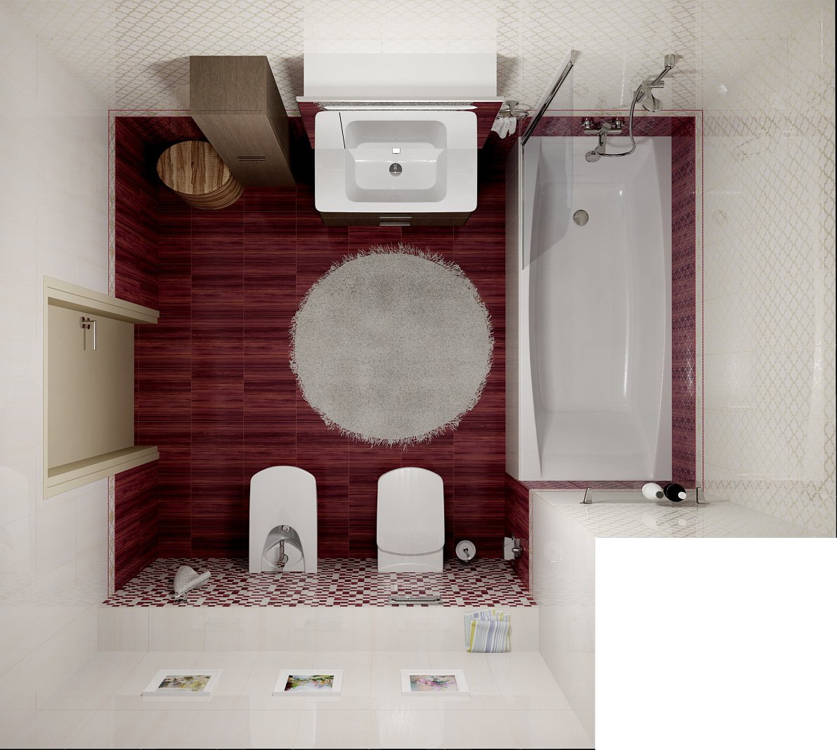 Ceramica Classic BuharaБордо фото 4