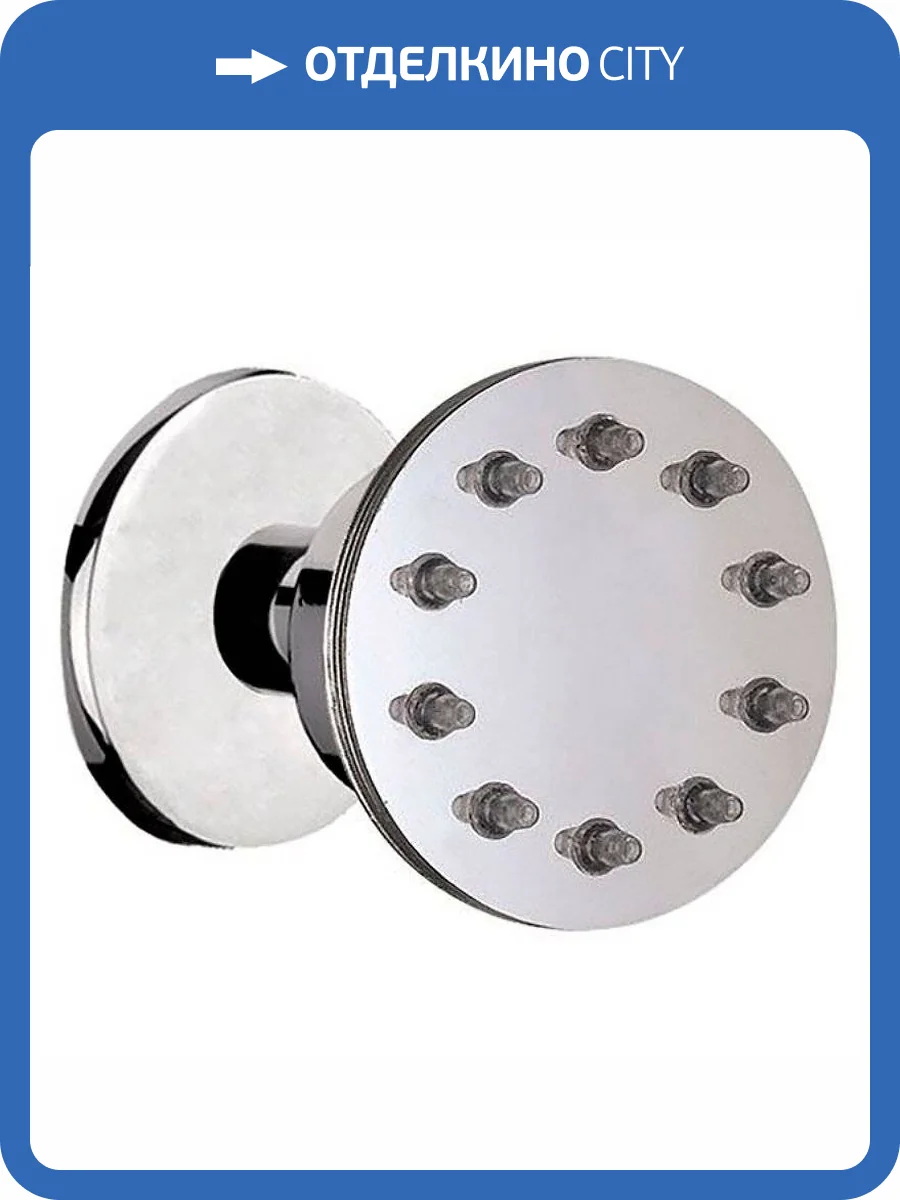 Душевая форсунка Remer NX34JET хром фото 3