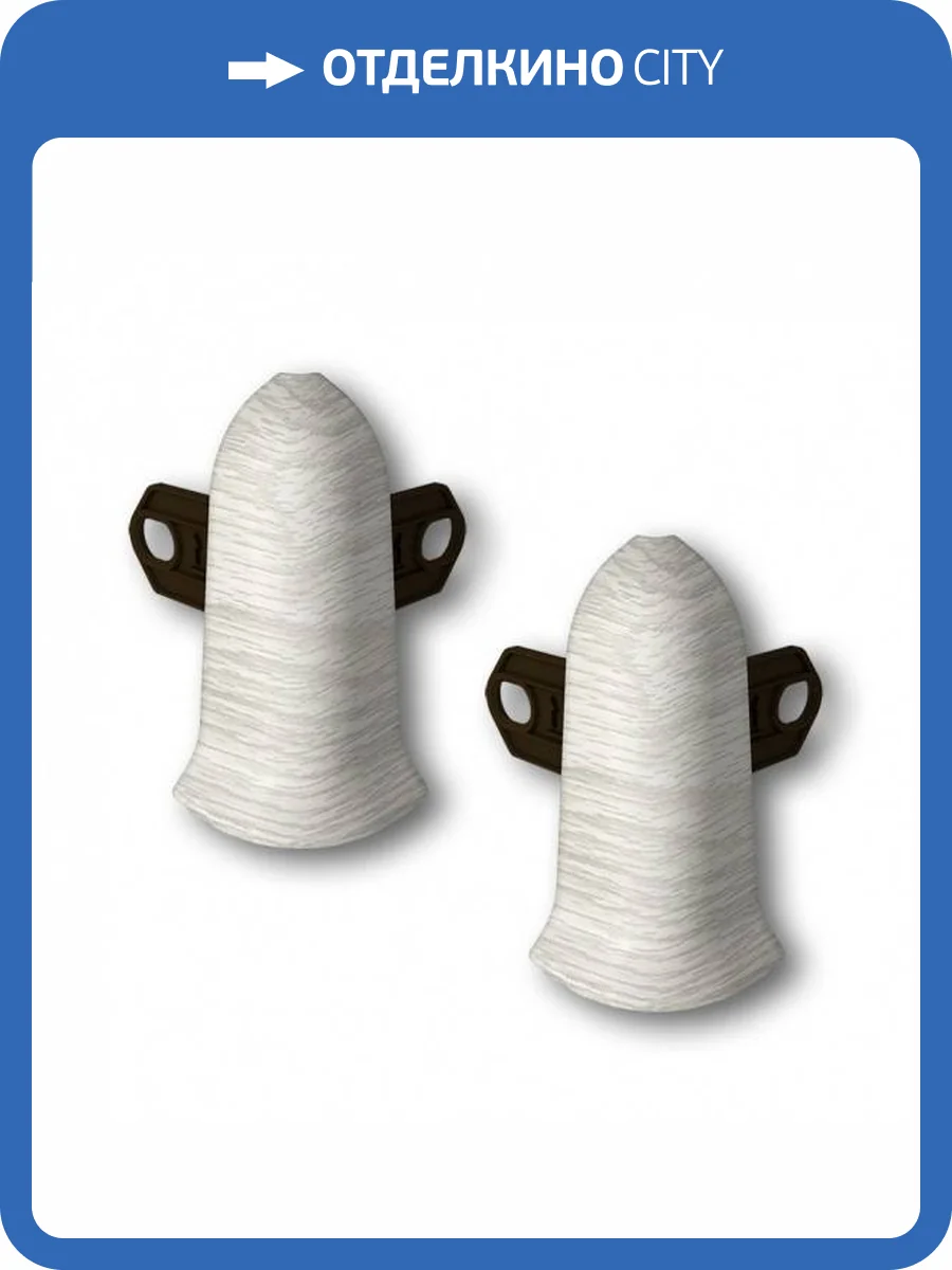 Наружный (внешний) угол Ideal Классик 70 230 Дуб Айсберг фото 3