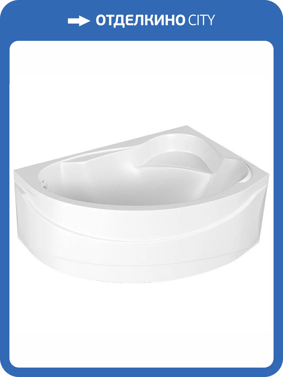 Акриловая ванна для комплекта 1Marka Catania 01кт1510п 150x105 R фото 3