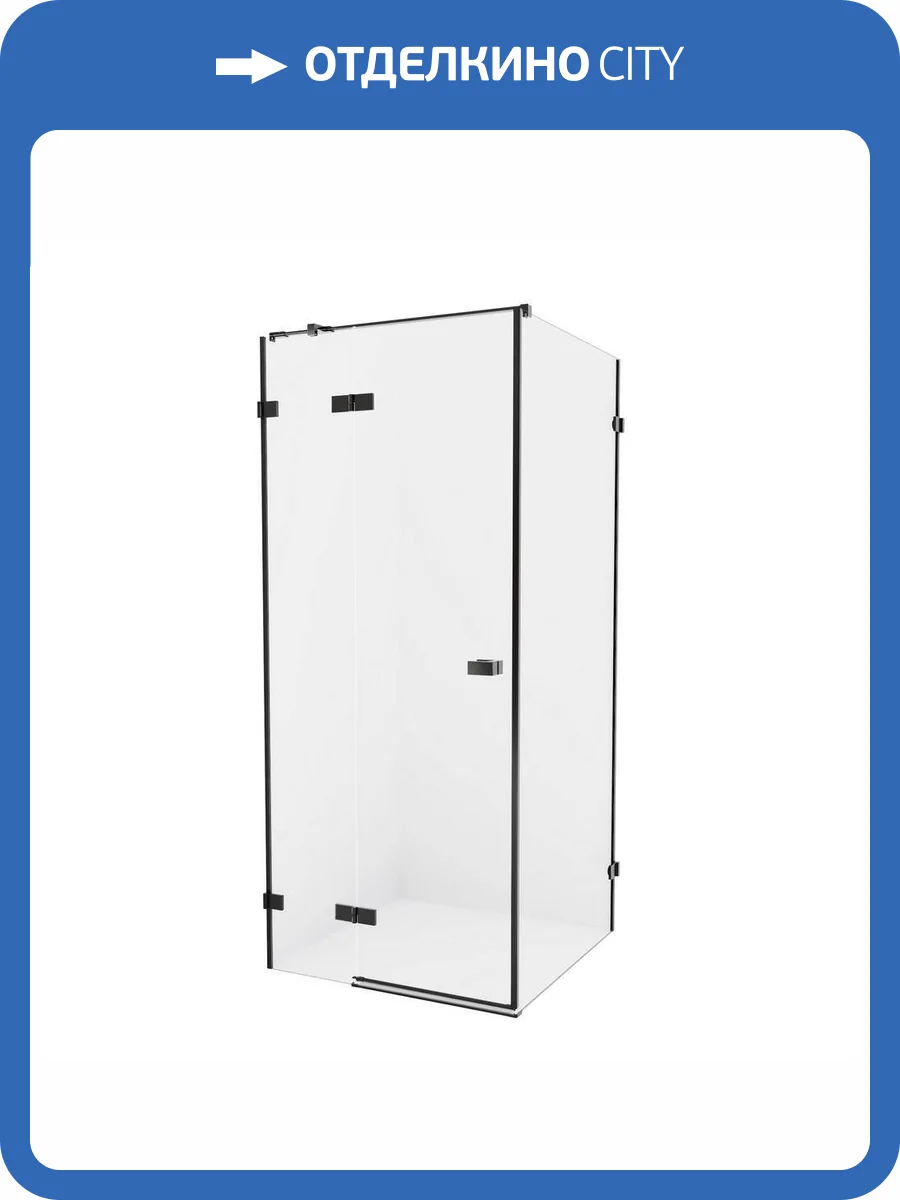 Душевое ограждение NEW TRENDY AVEXA BLACK 110x70x200 EXK-1827 (черный) фото 11