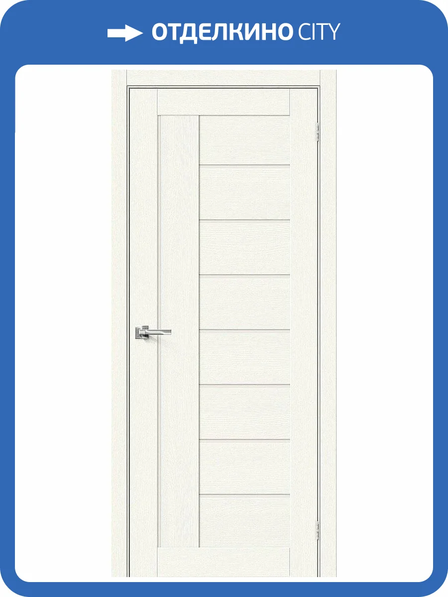 Межкомнатная дверь Bravo 153-0730 Браво-29 White Wood 200x90 фото 2