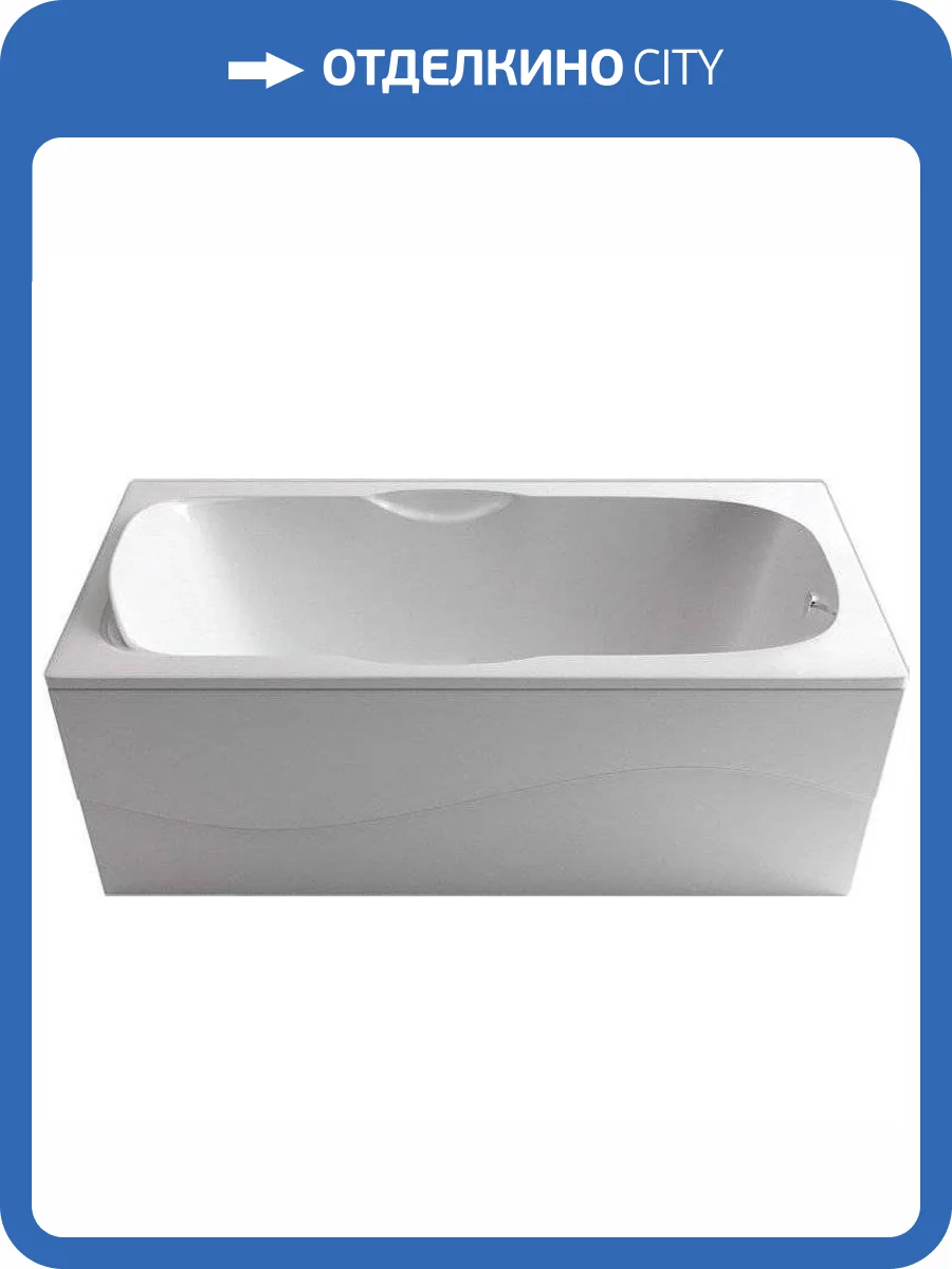 Ванна из искусственного камня Фэма Алассио 160x75 с ножками фото 8