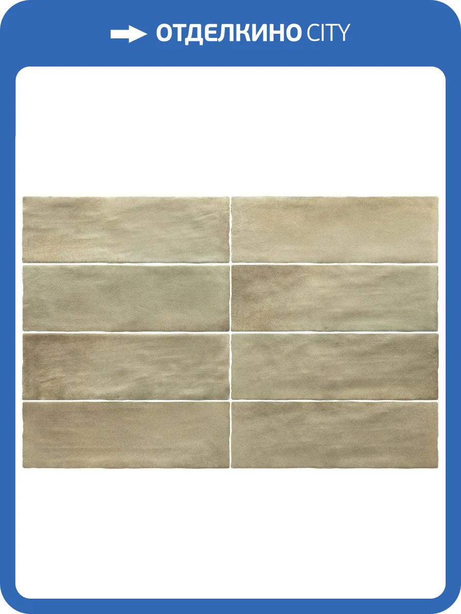 Керамическая плитка Equipe Sabbia 31886 Weald Green 6.5x20 фото 9