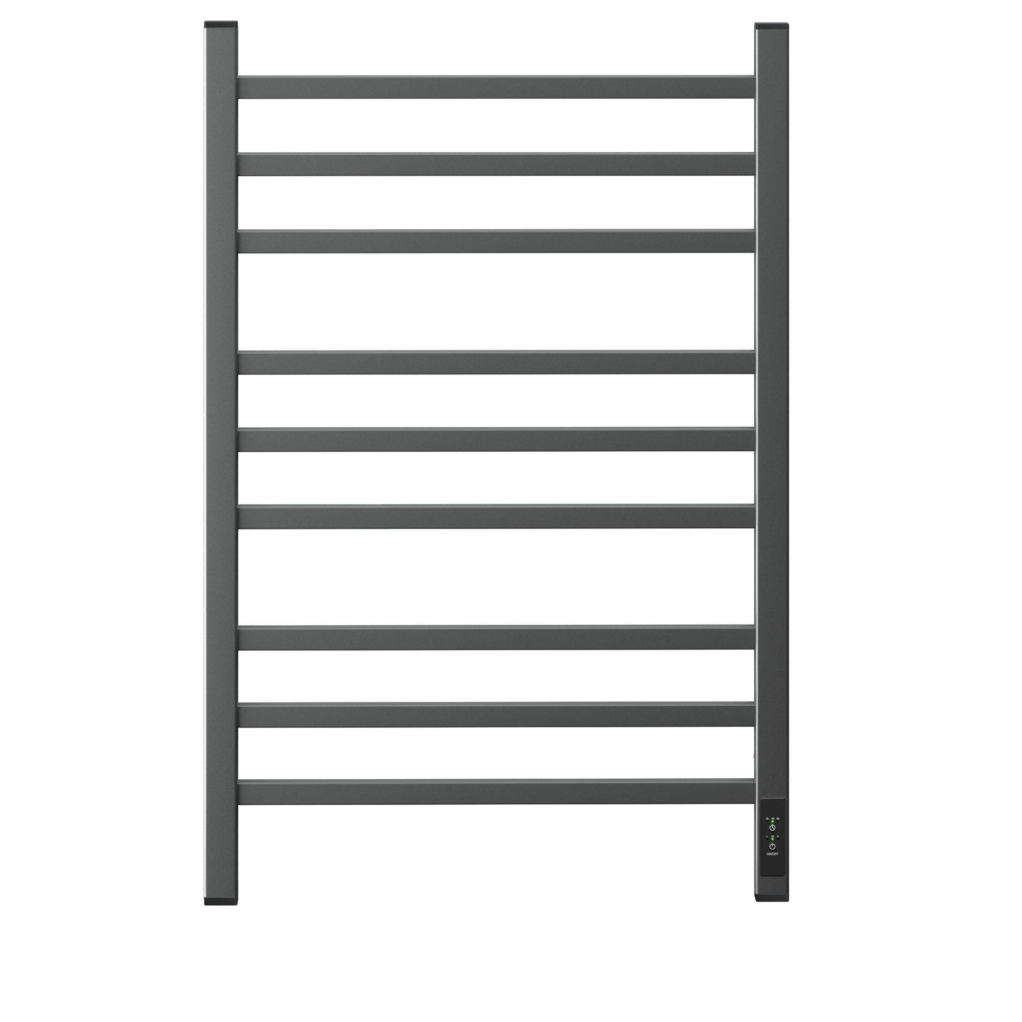 Полотенцесушитель электрический Apextermo Атлас AT00185GF графит металлик, 80x50