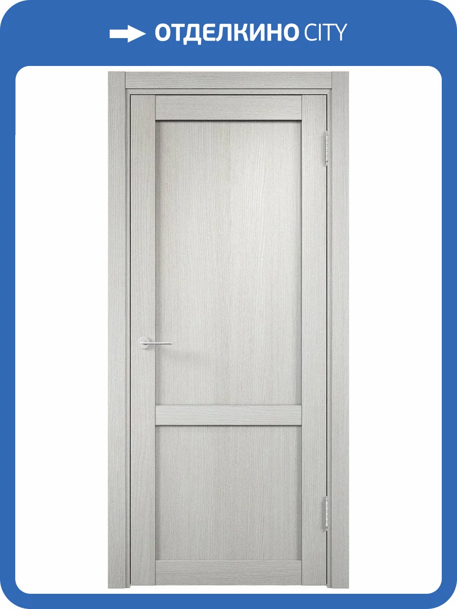 Межкомнатная дверь Verda Баден 03, глухая, слоновая кость 700x2000 фото 2