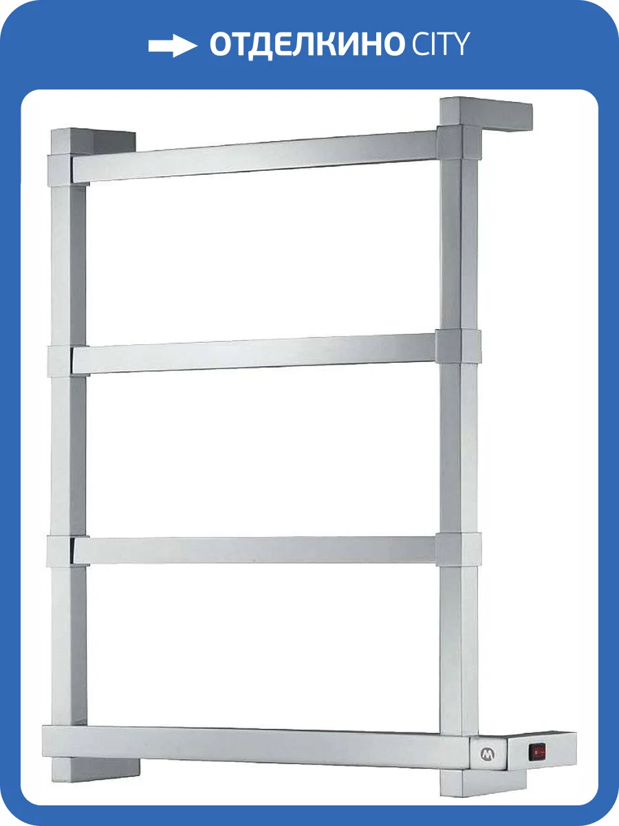 Полотенцесушитель электрический Margaroli Panorama 842-4 хром фото 4