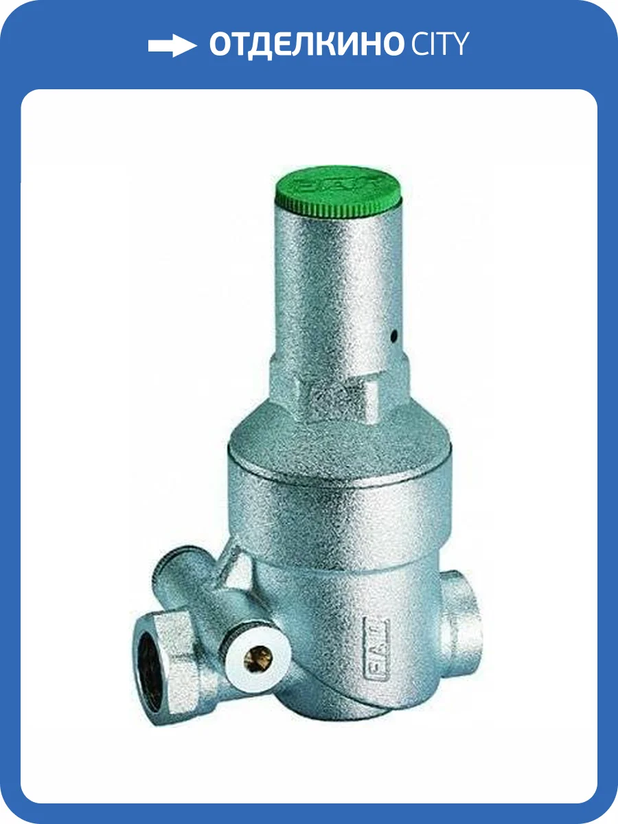 Редуктор FAR хромированный 1/2 (ВР-ВР), без манометра фото 2