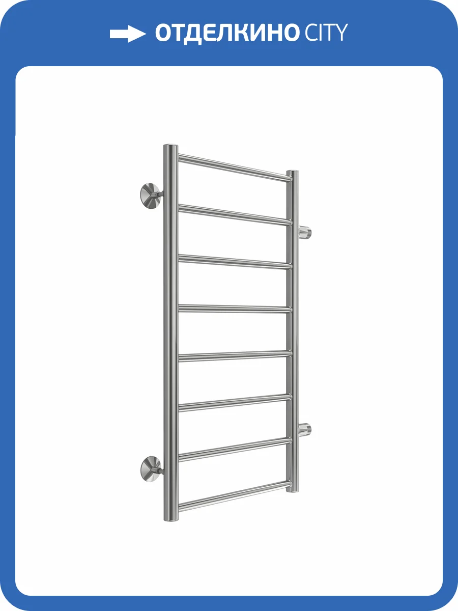 Полотенцесушитель Terminus Аврора П8 40x80 бп500, водяной фото 4