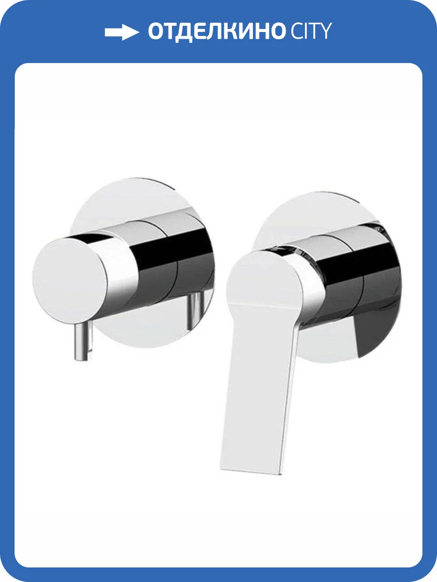 Смеситель для душа Remer Slash & Dot SL92ZP хром фото 3