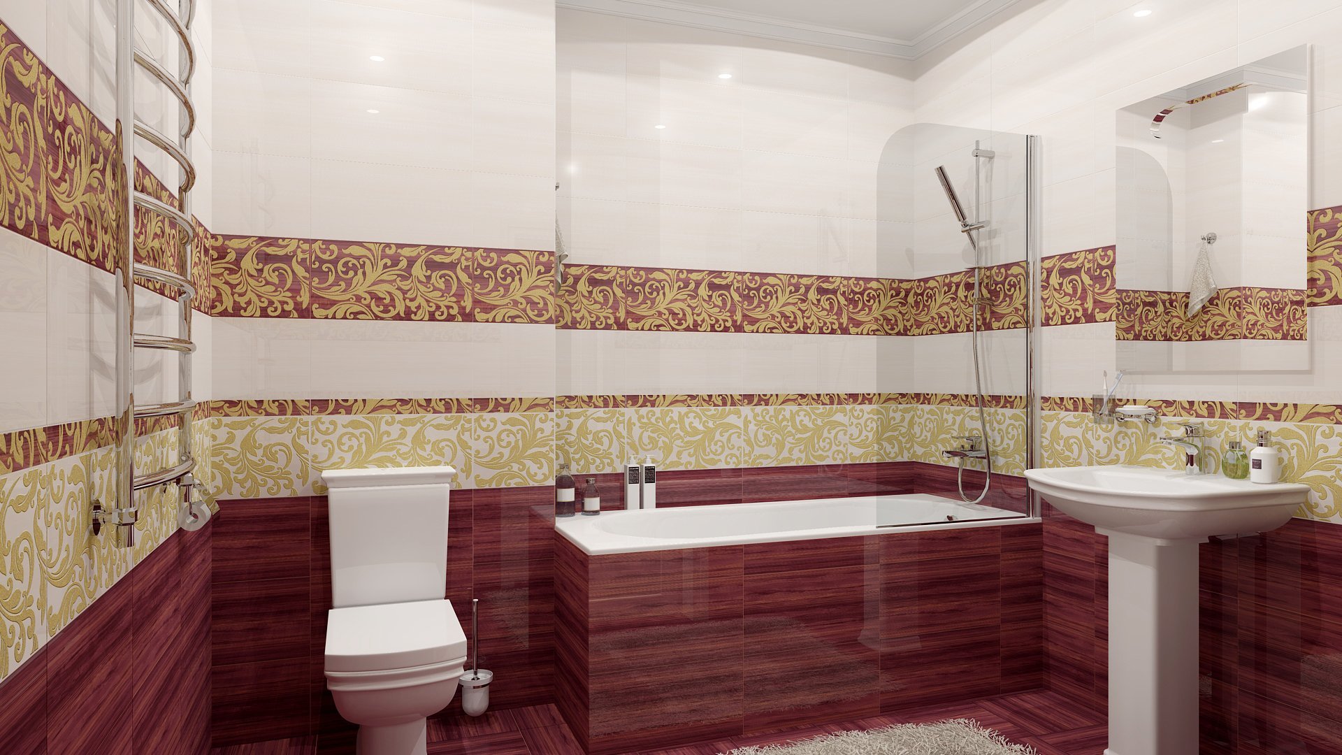 Ceramica Classic AmpirБордо 2
