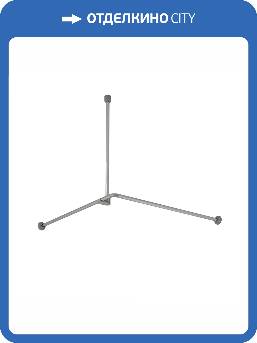 Карниз для ванной Wasserkraft Dinkel SC-469090 хром фото 7