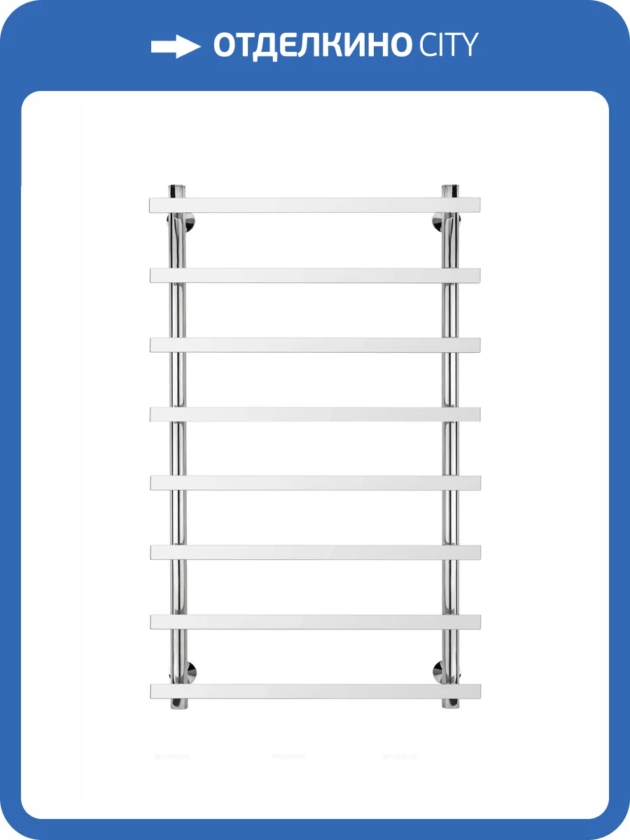 Полотенцесушитель электрический Secado Понтида 4603777456566 1 100x60x70, L, хром фото 3