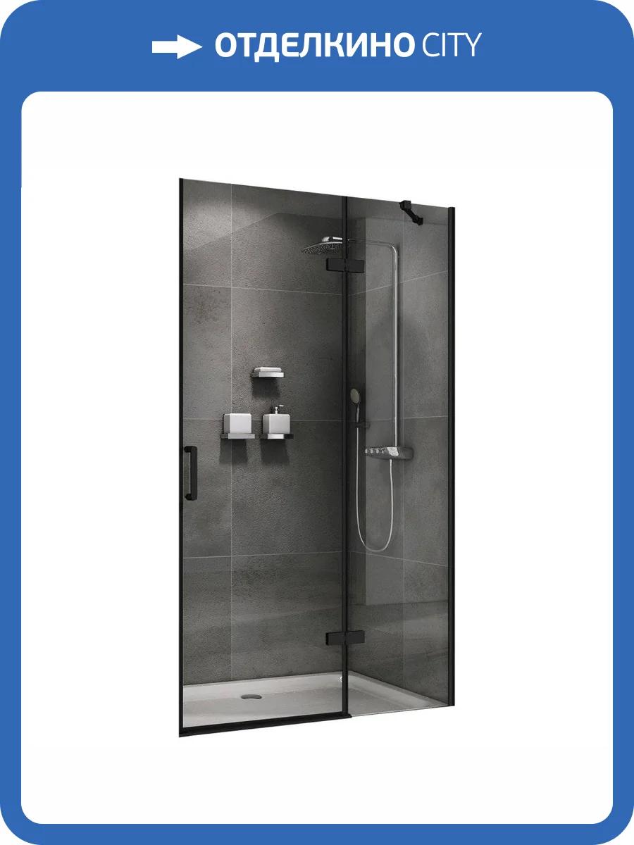 Дверь в нишу Abber Zart AG08090B фото 5