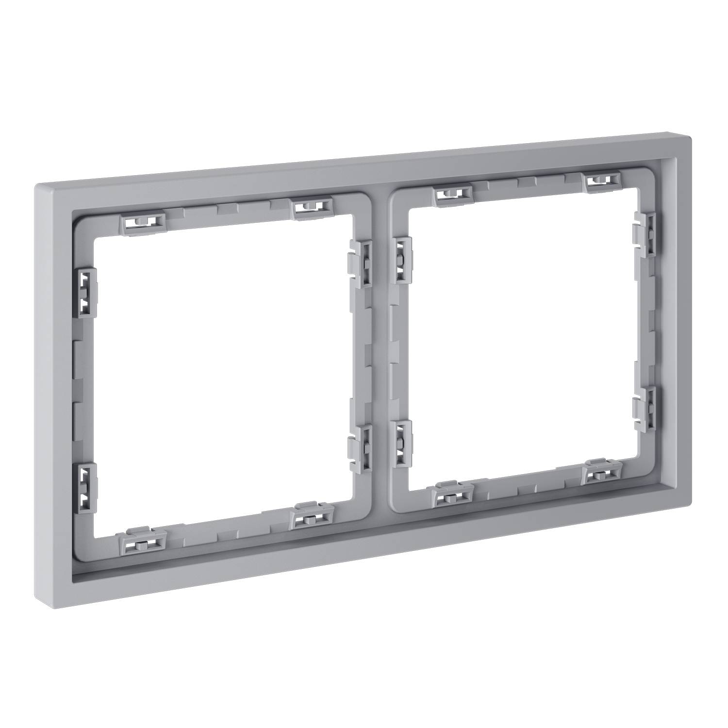 Рамка 2-постовая Voltum S70 VLS100216 серый