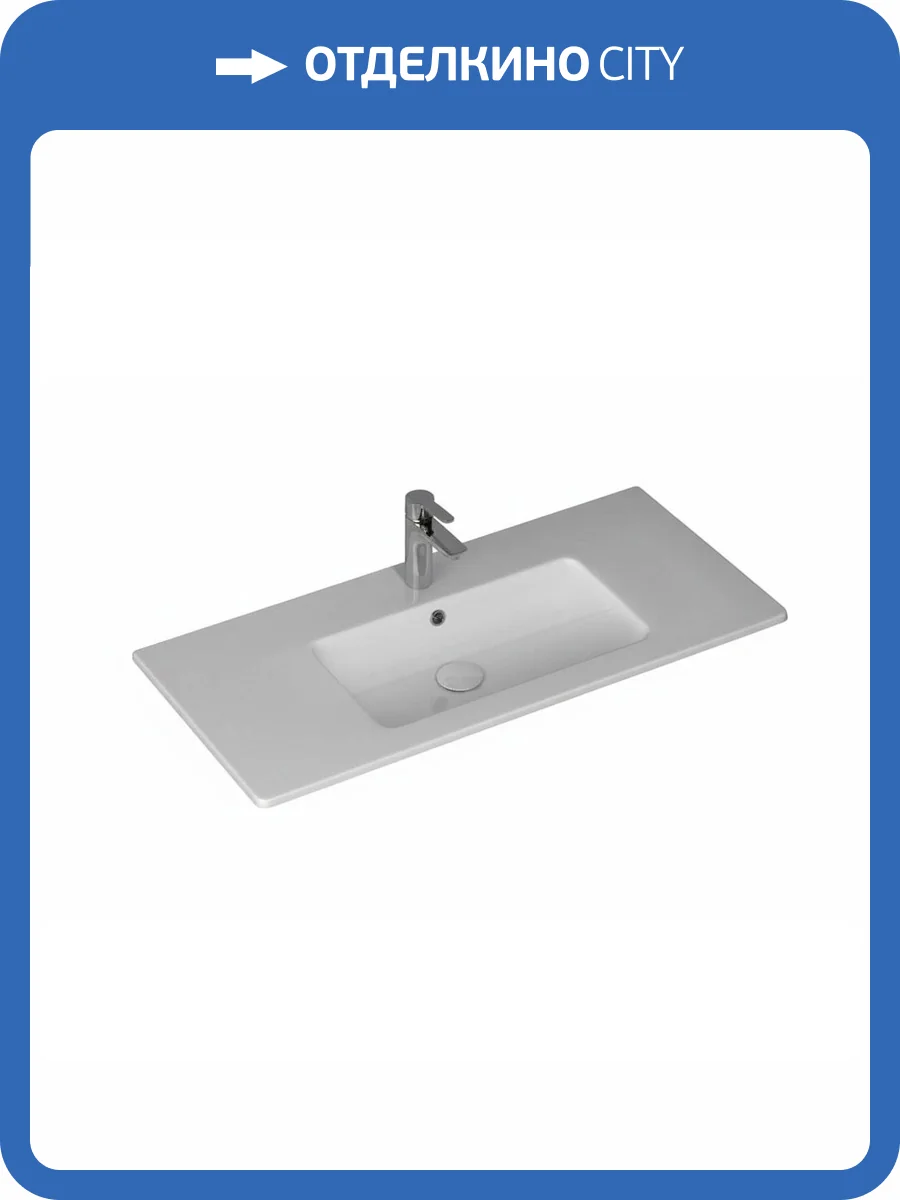 Раковина Isvea SistemaT 10SL50101SV 102 см фото 4
