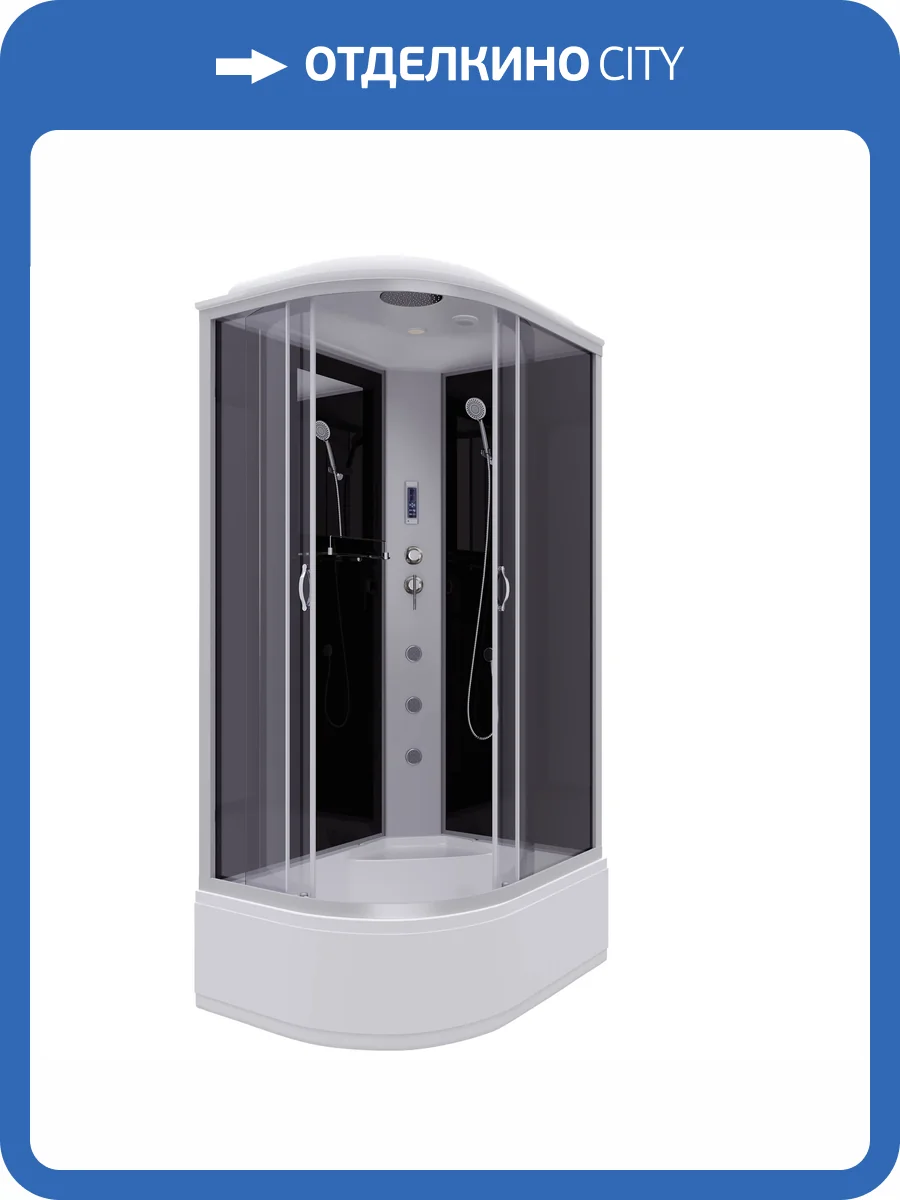 Душевая кабина Niagara Classic NG-2510-14RF (1200x800x2150) с высоким поддоном (40см) фото 21