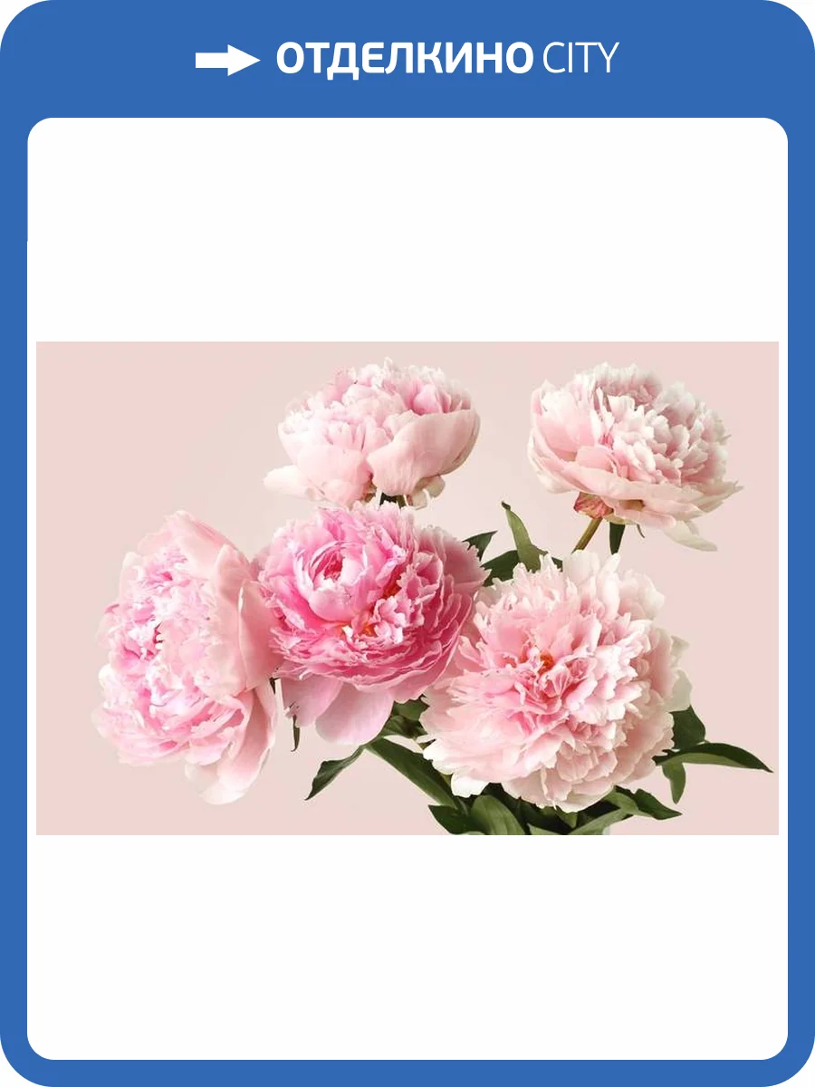 3D Фотообои Artegrafico «Нежные пионы» PN011 акварель фото 2