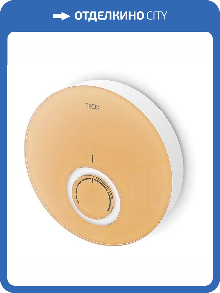 Панель комнатного термостата TECE TECEfloor DT, оранжевый фото 2