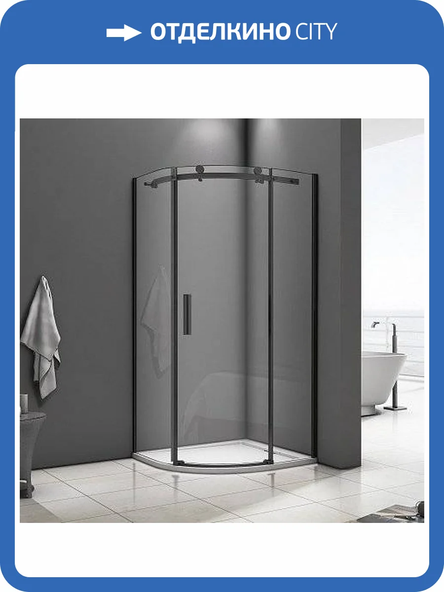 Душевой уголок Good Door Galaxy R-90-C-B фото 5