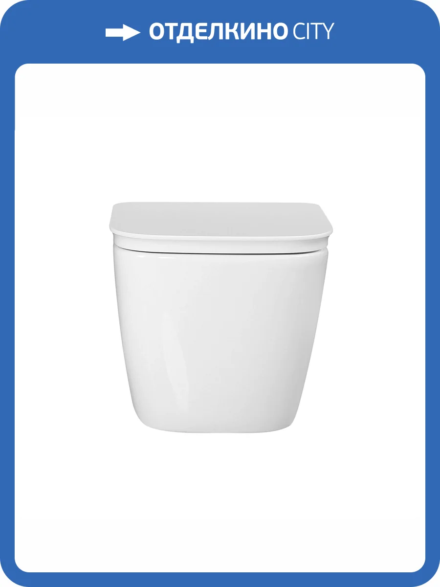 Унитаз подвесной Oliveeka Quiet Force OL-G1 безободковый, с микролифтом, белый фото 6