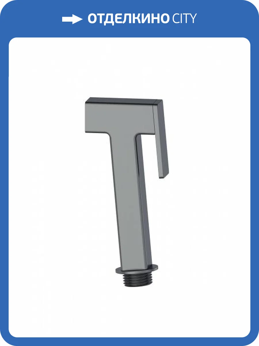 Гигиеническая лейка Wonzon & Woghand WW-88PQ02-BGM темный графит фото 3