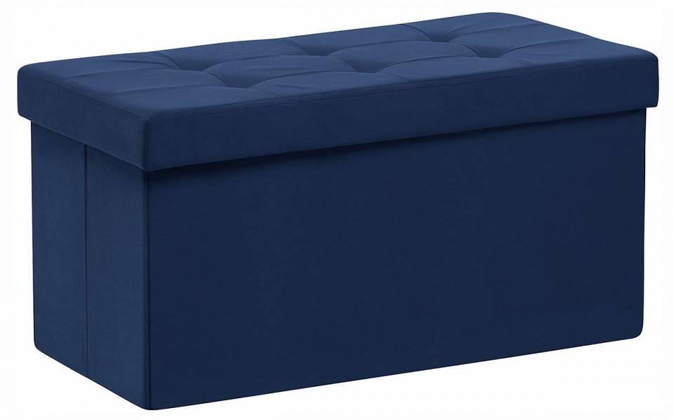 Банкетка-сундук Leset Леда 4687205442208 Темно-синяя Velutto 26