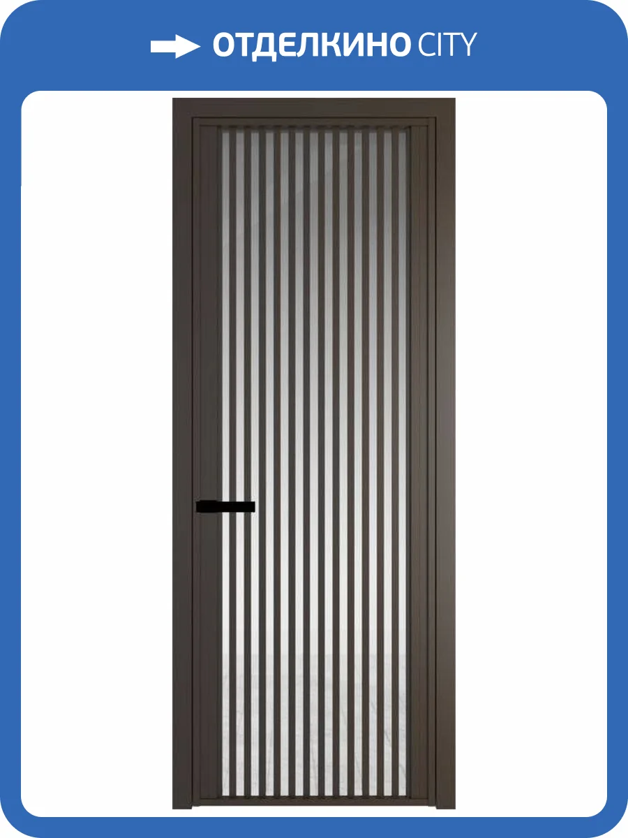 Межкомнатная дверь Profil Doors 3 AGP цвет профиля Деорэ, стекло безопасное 6 мм прозрачное 600x2000 фото 2