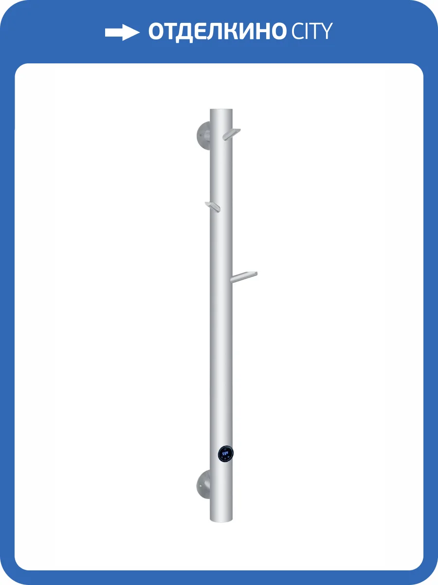 Полотенцесушитель электрический Boheme Uno 724-MW Oak Matt White фото 4