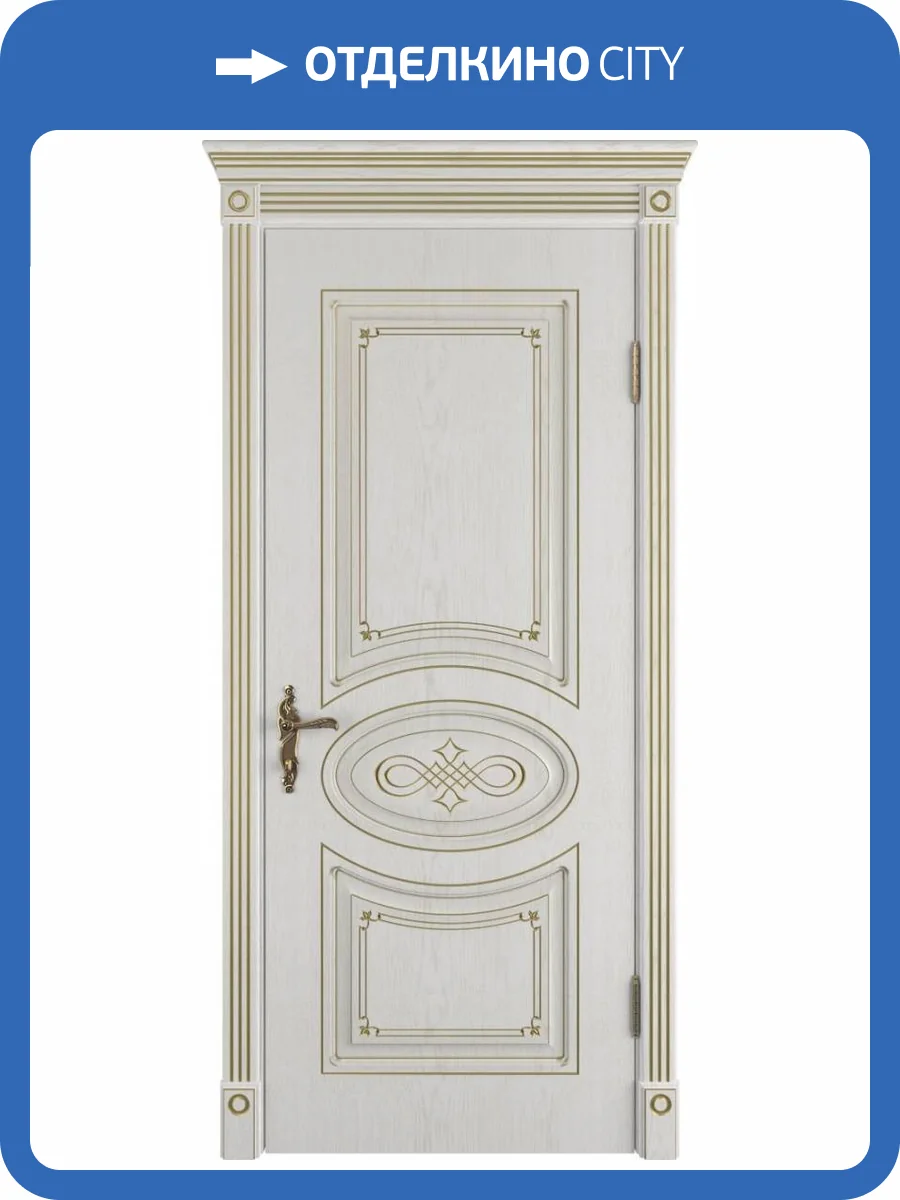 Межкомнатная дверь Владимирская Фабрика Дверей Bianca Bianco Classic PG 700x2000 фото 2