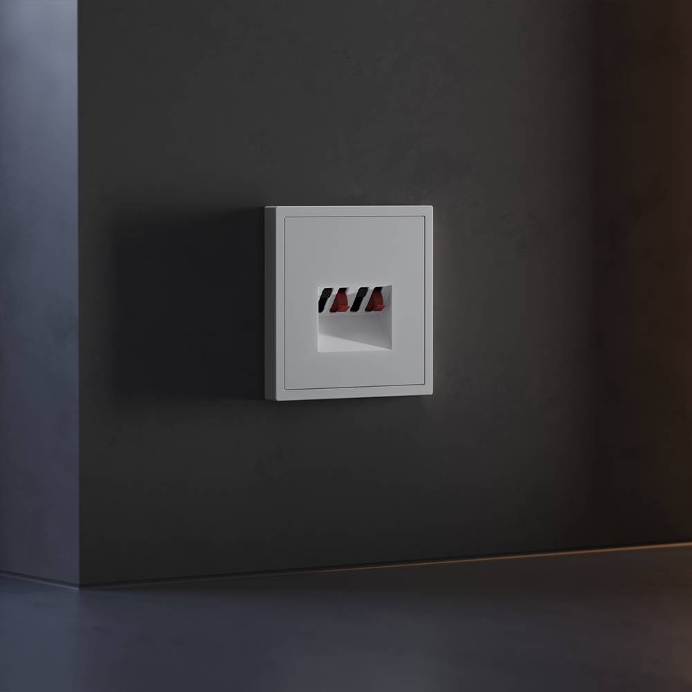 Лицевая панель для акустической розетки Voltum S70 VLS001516 серый фото 4