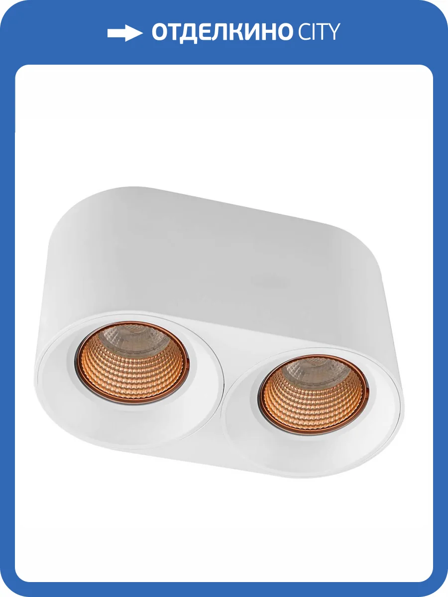 Накладной светильник Denkirs DK3096-WH+BR фото 2