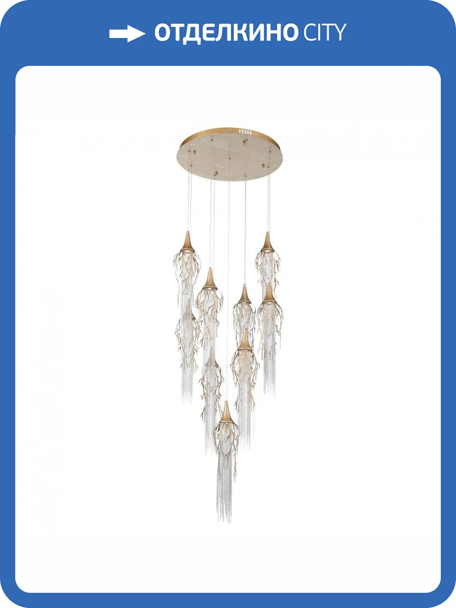 Подвесная светодиодная люстра ST Luce Popul SL1116.203.09 фото 4